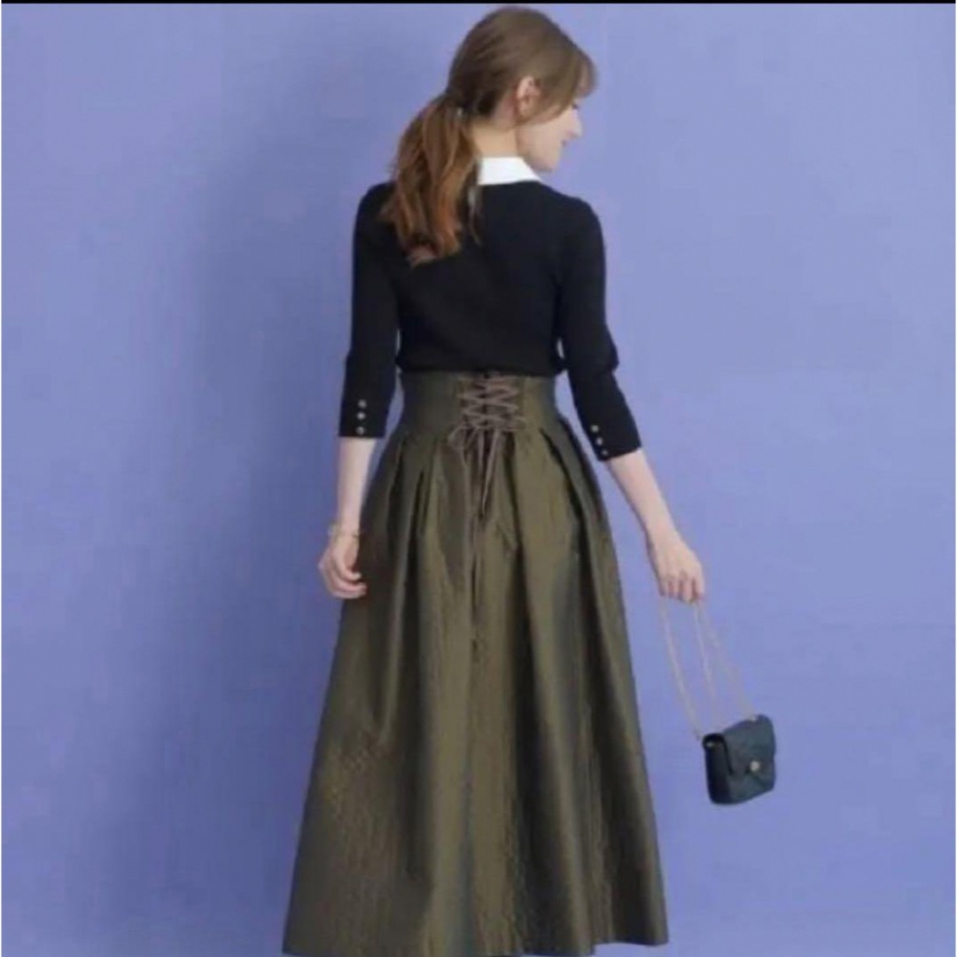 Apuweiser-riche(アプワイザーリッシェ)のアプワイザーリッシェ キルティング スカート サイズ0 レディースのスカート(ロングスカート)の商品写真