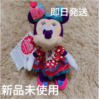 ディズニー(Disney)の【新品未使用】パルパルーザ　ディズニー　2024 ぬいぐるみバッチ　ミニー(キャラクターグッズ)