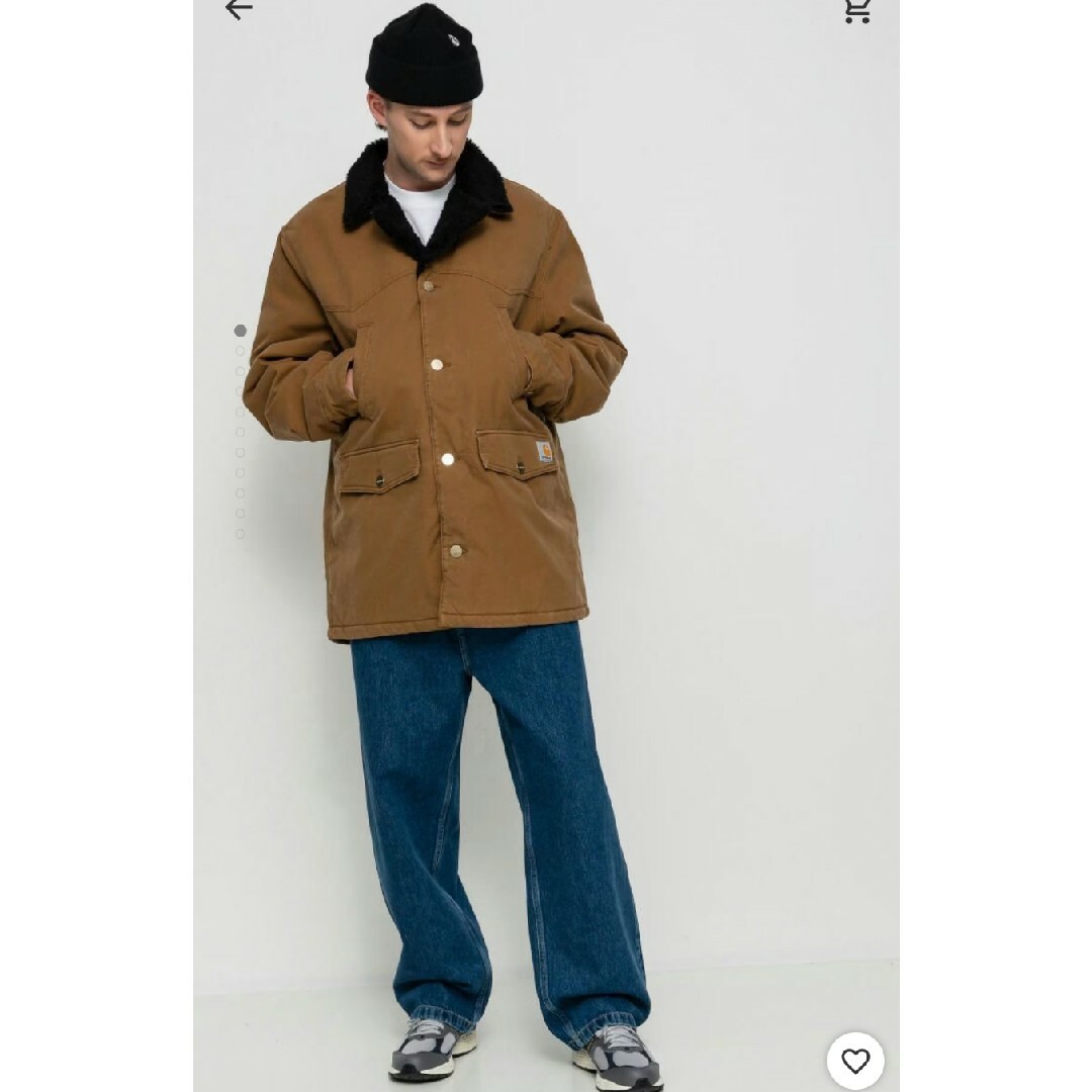 carhartt(カーハート)の【新品未使用】Carhartt wip☆newman coat☆Ｌサイズ メンズのジャケット/アウター(カバーオール)の商品写真