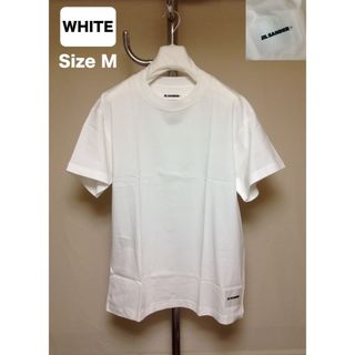 ジルサンダー(Jil Sander)の新品 M JIL SANDER 23SS パックTシャツ バラ 白 5734(Tシャツ/カットソー(半袖/袖なし))