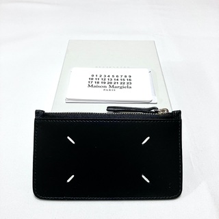 マルタンマルジェラ(Maison Martin Margiela)の新品 マルジェラ 23aw カードケース 黒　折財布 コインケース 5761(コインケース/小銭入れ)