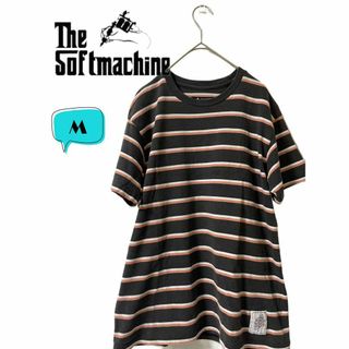 SOFTMACHINE/ソフトマシーン タイムレスTシャツ　ボーダー　M(Tシャツ/カットソー(半袖/袖なし))