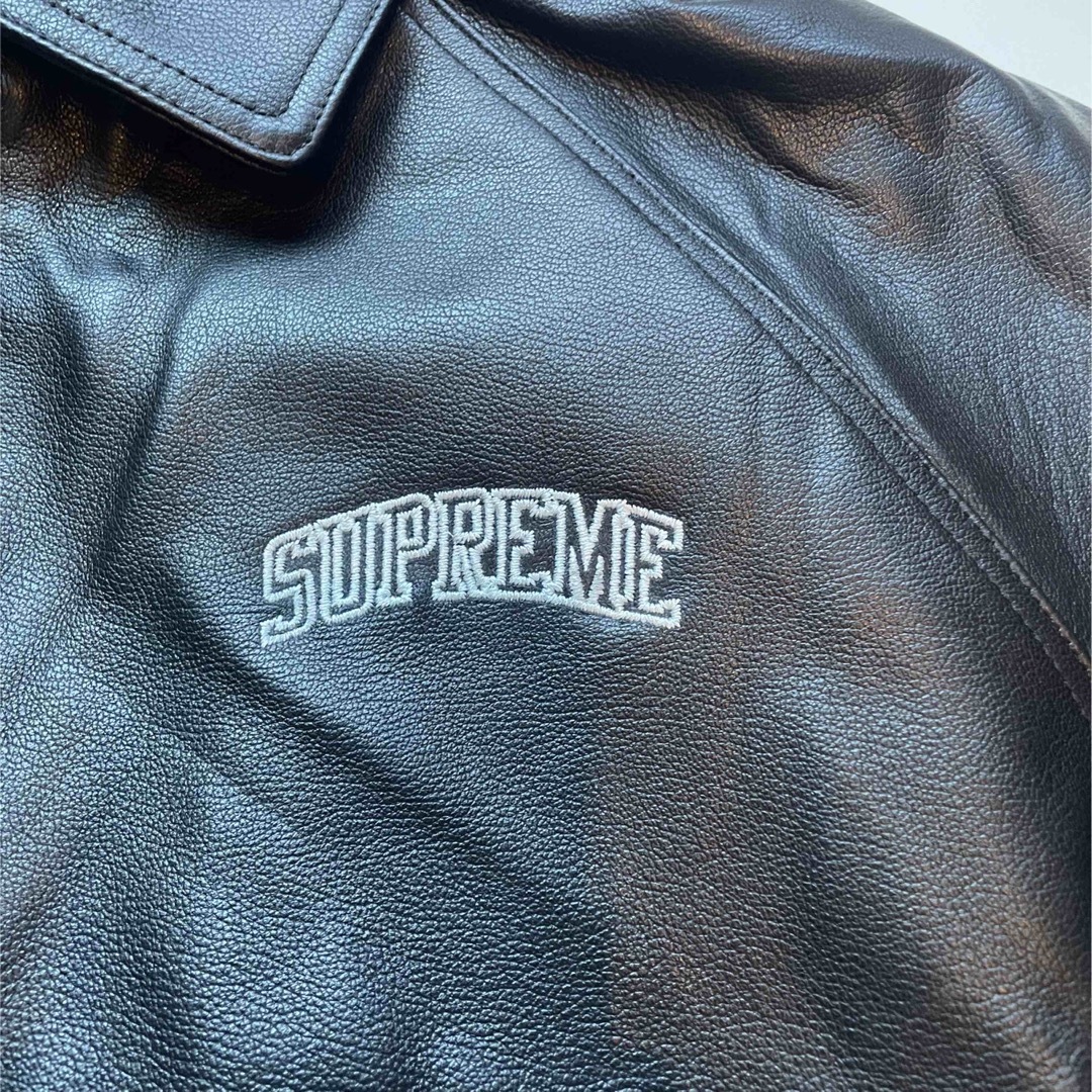 Supreme(シュプリーム)のsupreme 8ball leather varsity jacket メンズのジャケット/アウター(レザージャケット)の商品写真