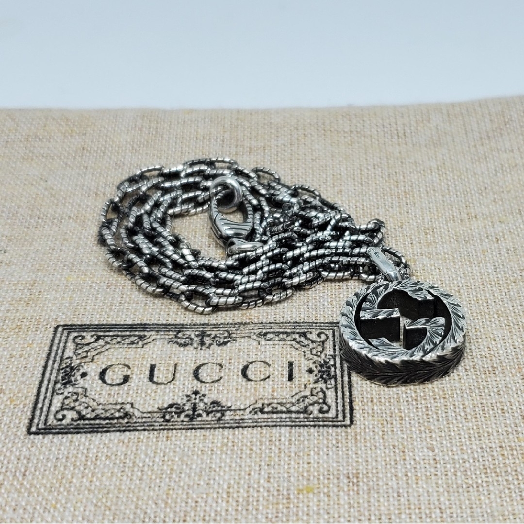 Gucci(グッチ)の【現行未使用品】GUCCI インターロッキングG ラージ ネックレス メンズのアクセサリー(ネックレス)の商品写真