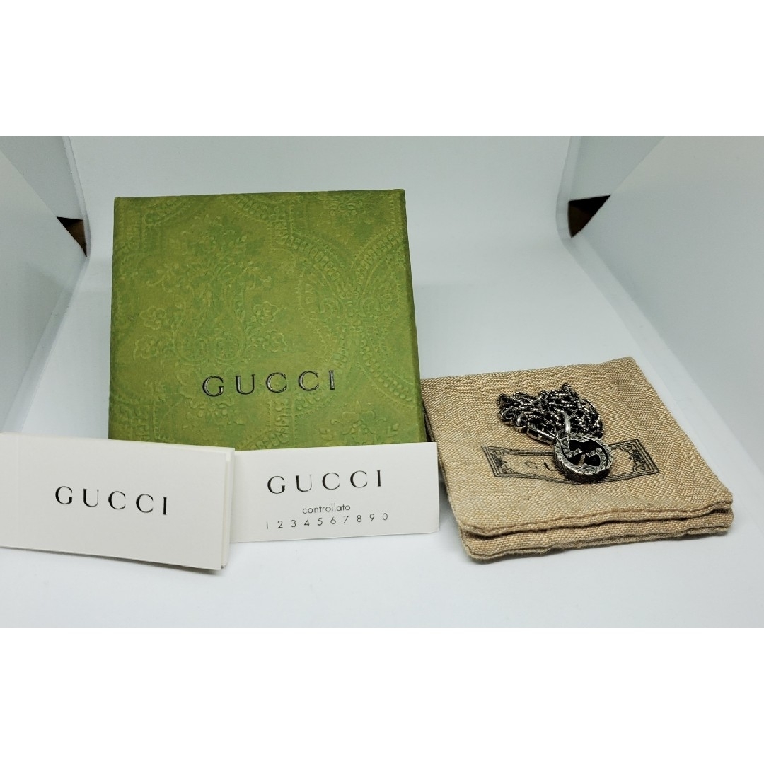 Gucci(グッチ)の【現行未使用品】GUCCI インターロッキングG ラージ ネックレス メンズのアクセサリー(ネックレス)の商品写真