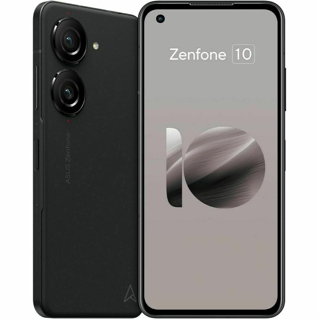 ASUS Zenfone 10 (8GB/ 128GB) ミッドナイトブラック スマホ/家電/カメラのスマートフォン/携帯電話(スマートフォン本体)の商品写真