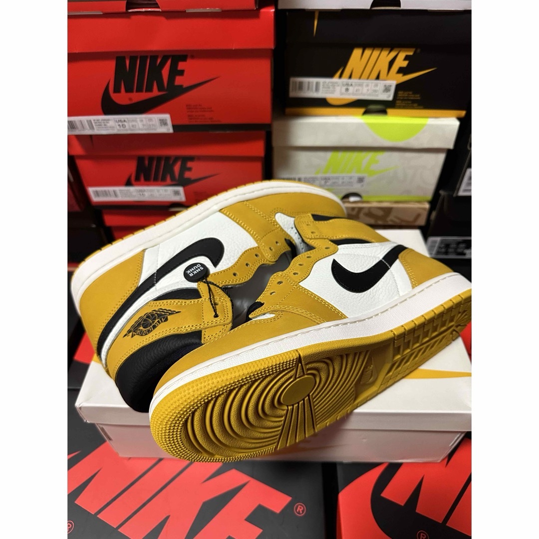 NIKE(ナイキ)のAir Jordan 1 Retro High OG Yellow Ochre メンズの靴/シューズ(スニーカー)の商品写真