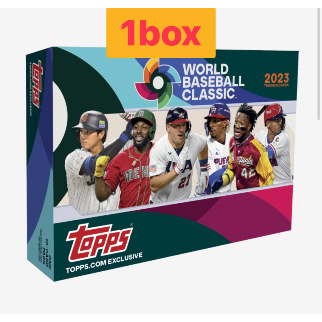 2023 Topps World Baseball Classic 1BoxBox/デッキ/パック