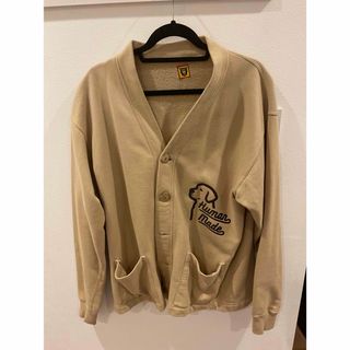 ヒューマンメイド(HUMAN MADE)のHUMAN MADE SWEATSHIRT CARDIGAN "Beige"(カーディガン)