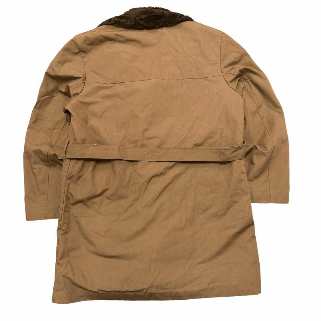 デンマーク製bison ボアジャケット ハーフコート 裏ボア 腰ベルトg80 メンズのジャケット/アウター(その他)の商品写真