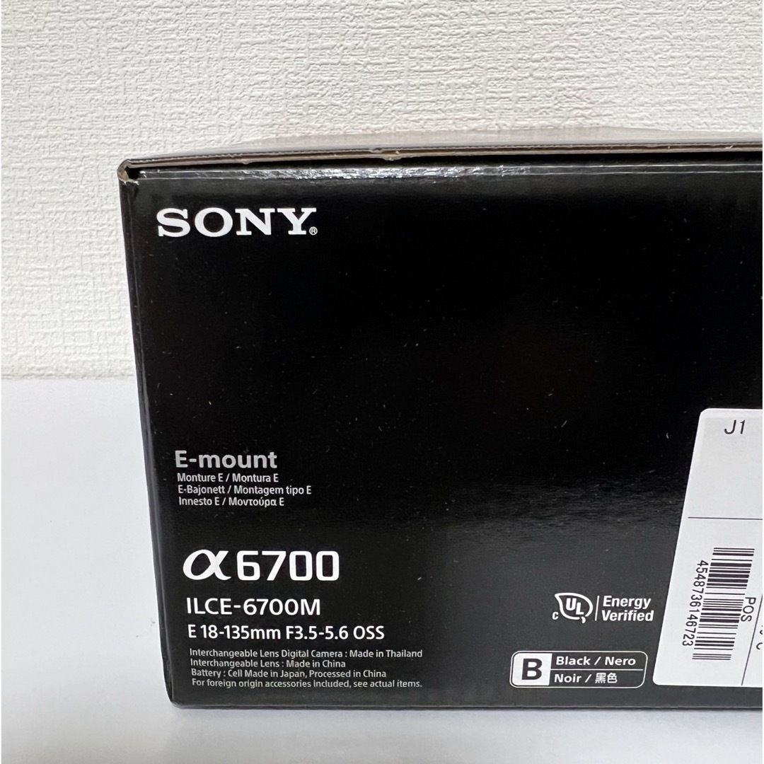 SONY ILCE-6700M 高倍速ズームレンズキット(新品・未使用品)SONY