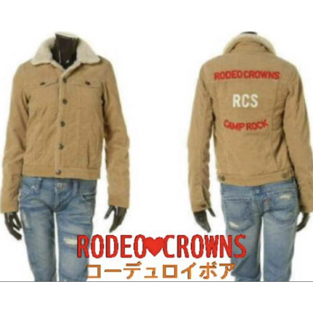 RODEO CROWNS(ロデオクラウンズ)の専用　　　　ロデオクラウンズ  コーデュロイ  ボア  ブルゾン  ジャケット レディースのジャケット/アウター(ブルゾン)の商品写真
