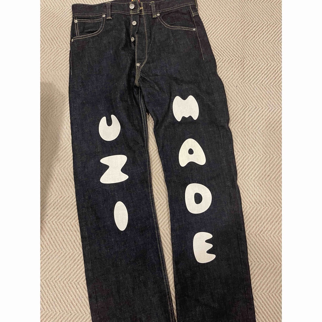 HUMAN MADE(ヒューマンメイド)のHUMAN MADE UZI MADE DENIM PANTS 32 メンズのパンツ(デニム/ジーンズ)の商品写真