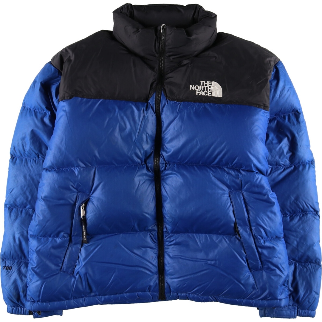 ザノースフェイス THE NORTH FACE 700フィルパワー ヌプシジャケット グースダウンジャケット メンズXL /evb003712635cm肩幅