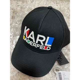 カールラガーフェルド(Karl Lagerfeld)の【タグ付】カールラガーフェルド キャップ 黒(キャップ)