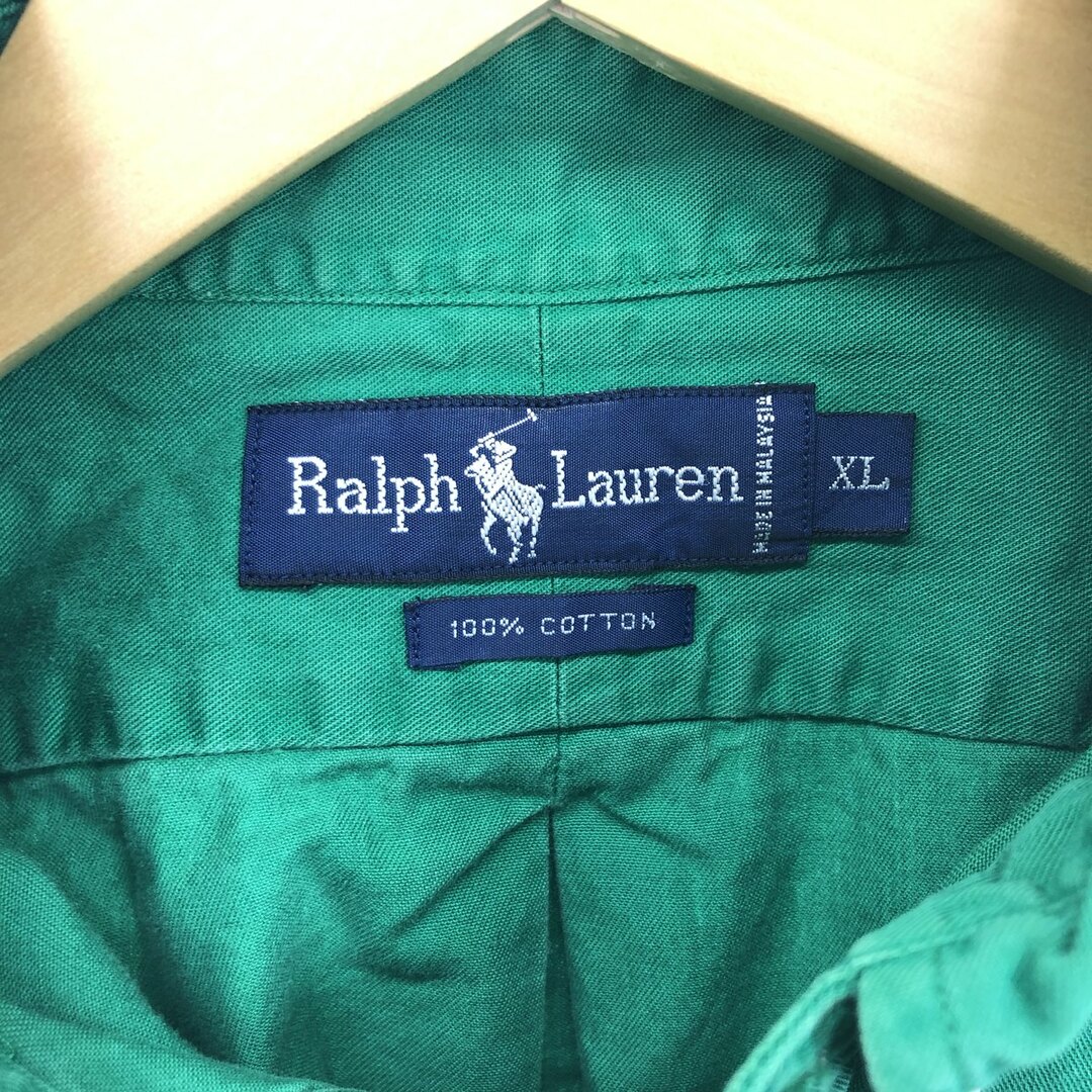 Ralph Lauren(ラルフローレン)の古着 ラルフローレン Ralph Lauren 長袖 ボタンダウンシャツ メンズXL /eaa408662 メンズのトップス(シャツ)の商品写真