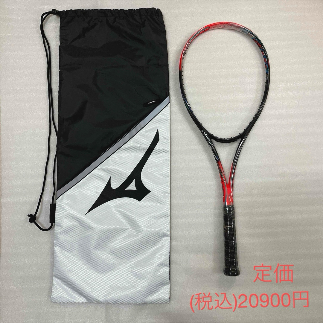 未使用　MIZUNO ミズノ　テニスラケット　軟式　スカッド05-Rテニス