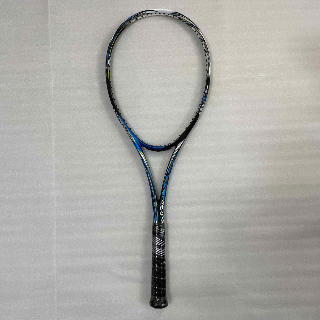 未使用 MIZUNO ミズノ テニスラケット 軟式 スカッド05-R 黒×青 未使用 MIZUNO ミズノ テニスラケット 軟式 スカッド05-R 黒×青
