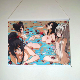 集合(温泉) B2タペストリー 「神咒神威神楽」 C83グッズ タペストリー(絵画/タペストリー)