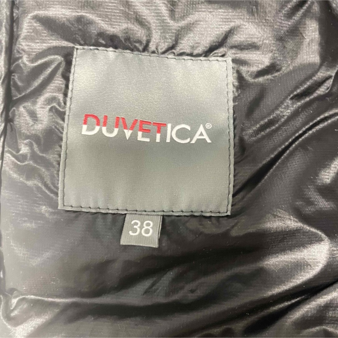 DUVETICA(デュベティカ)の★美品★デュベティカ ロング ダウンコート レディース　ブラック　38 レディースのジャケット/アウター(ダウンコート)の商品写真