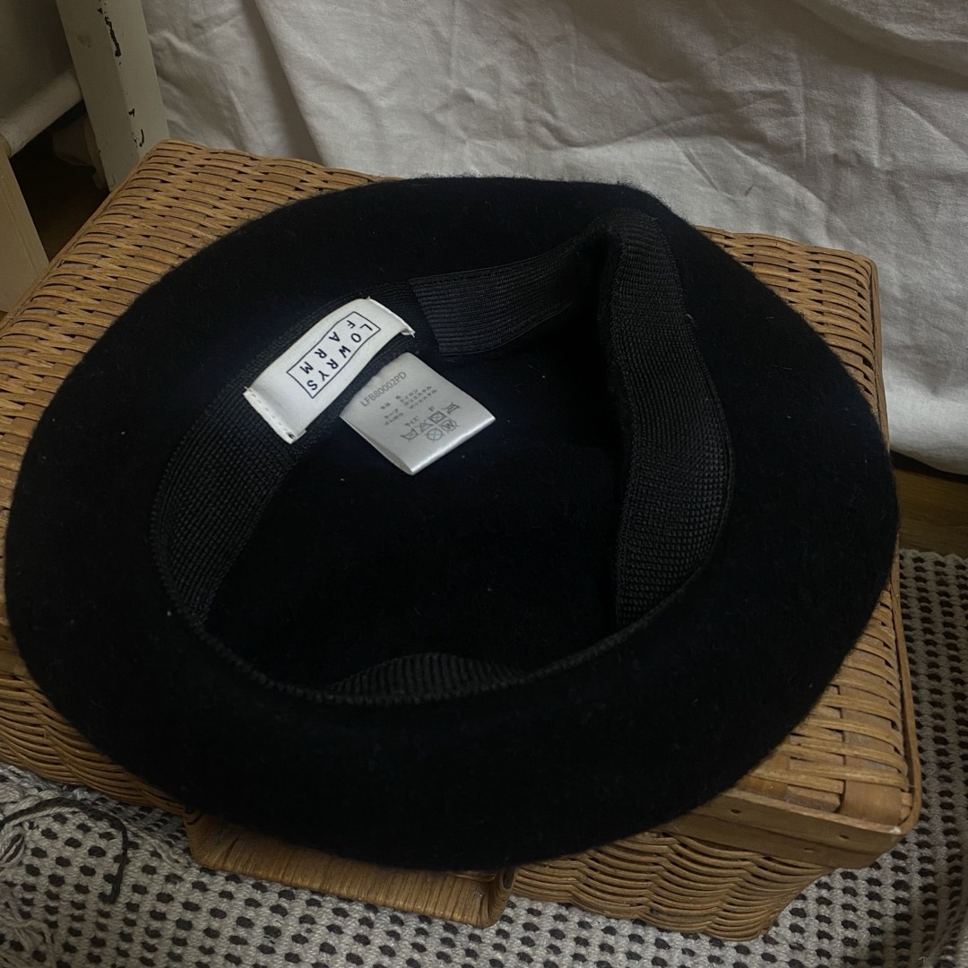 LOWRYS FARM(ローリーズファーム)のローリーズファーム  ベレー帽　起毛素材 レディースの帽子(ハンチング/ベレー帽)の商品写真