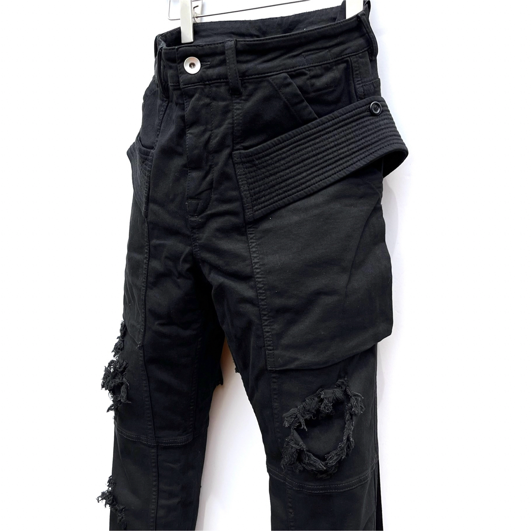 Rick Owens(リックオウエンス)の新品 RICK OWENS DRKSHDW CREATCH PANTS 30 メンズのパンツ(ワークパンツ/カーゴパンツ)の商品写真