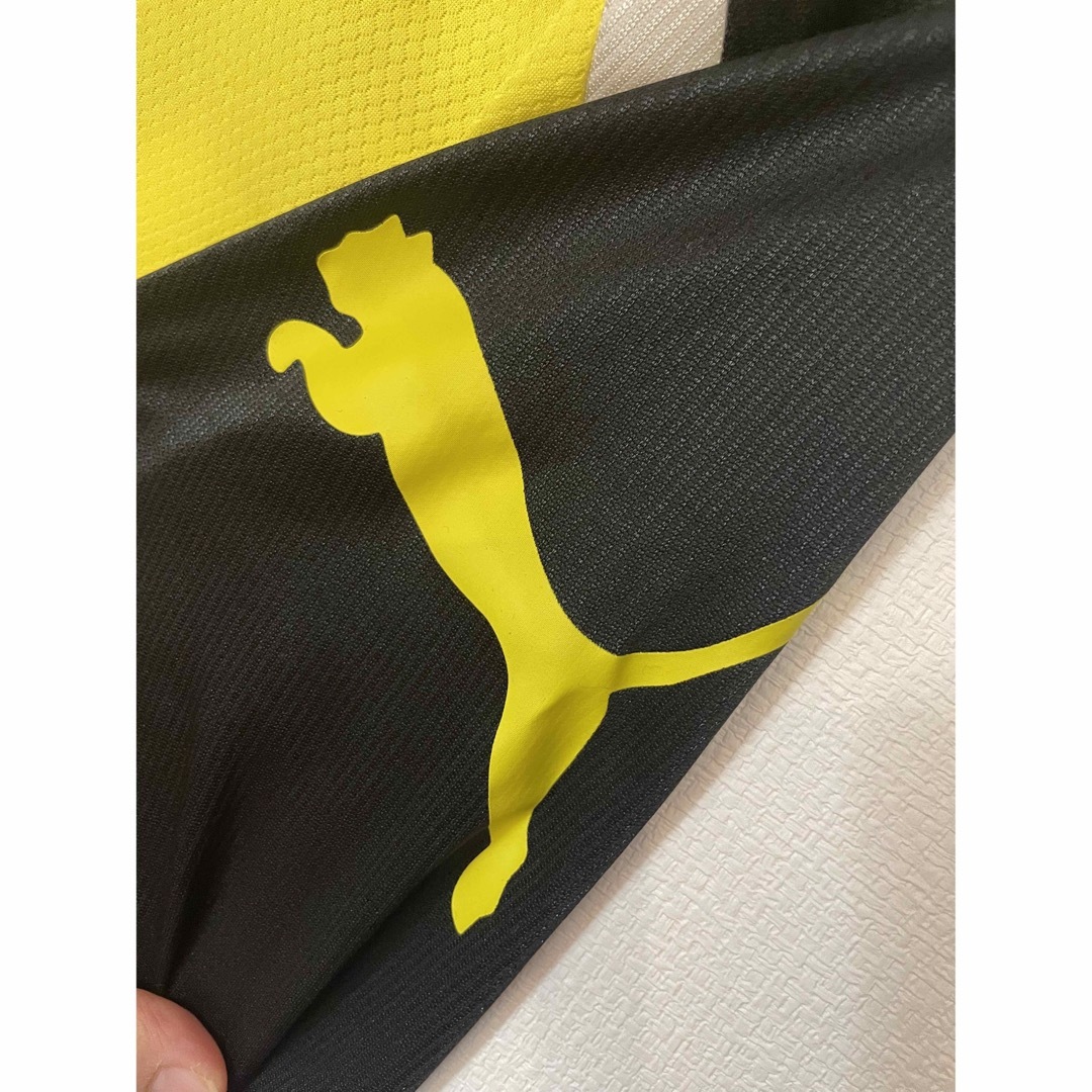 PUMA(プーマ)のプーマ　長袖Tシャツ　イエロー スポーツ/アウトドアのサッカー/フットサル(ウェア)の商品写真