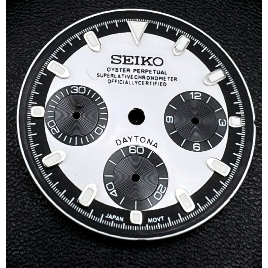 SEIKO MOD VK63 カスタム 文字盤 ディトナタイプの通販 by とし SEIKO MOD VK63 カスタム 文字盤 ディトナタイプの通販 by とし