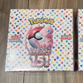 ポケモン(ポケモン)の【海猫様専用】ポケモンカード151 シュリンク付き 5box(Box/デッキ/パック)