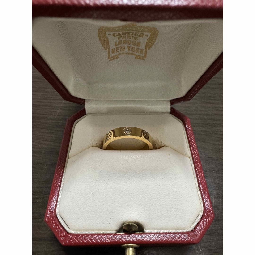 Cartier(カルティエ)のカルティエ　ラブリング　ピンクゴールド　9.5号 レディースのアクセサリー(リング(指輪))の商品写真