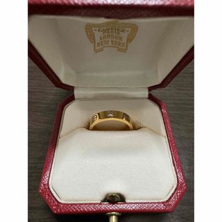 カルティエ(Cartier)のカルティエ　ラブリング　ピンクゴールド　9.5号(リング(指輪))