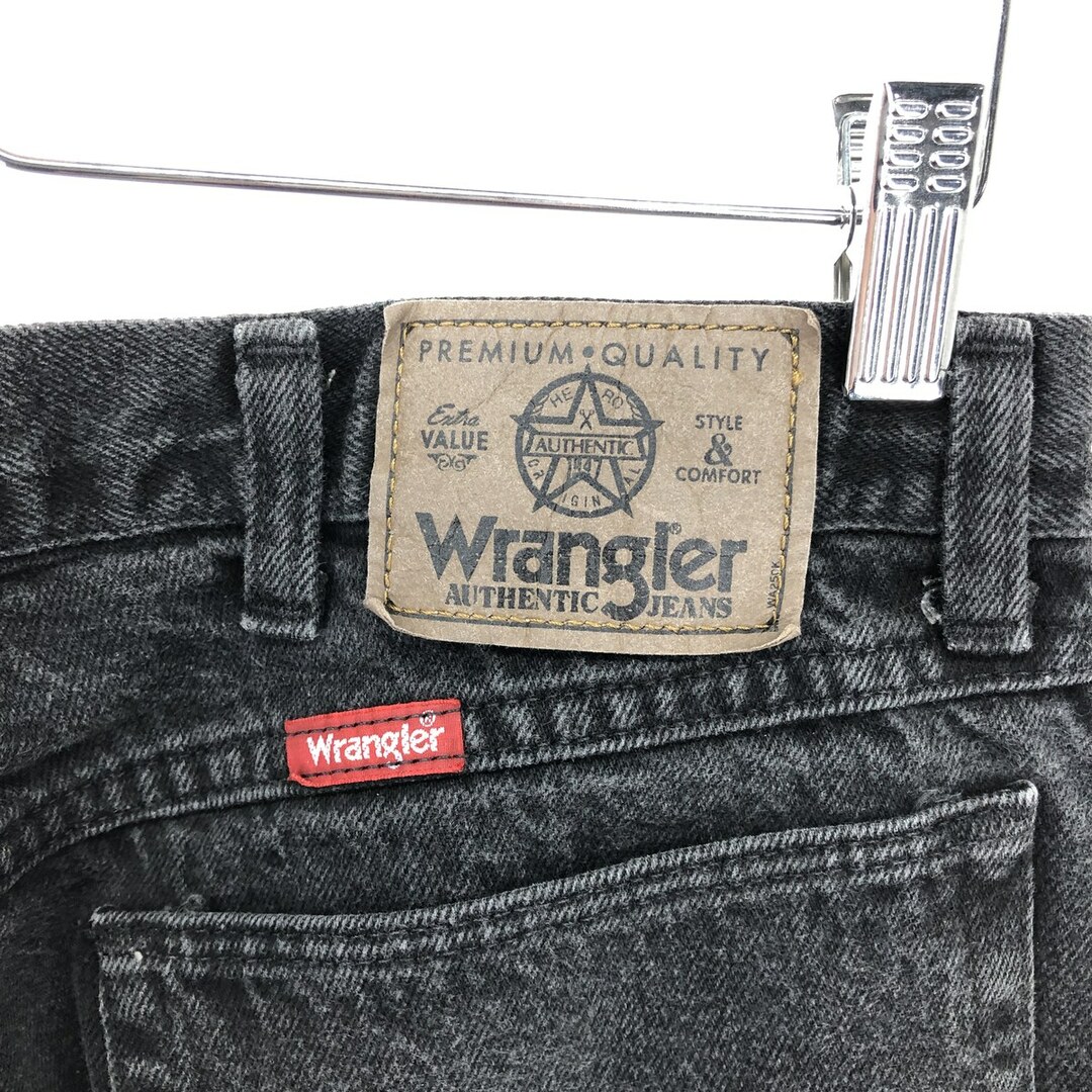 Wrangler(ラングラー)の古着 90年代 ラングラー Wrangler ブラックデニム デニムパンツ USA製 メンズw36 ヴィンテージ /eaa408602 メンズのパンツ(デニム/ジーンズ)の商品写真