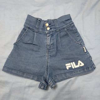 フィラ(FILA)のFILA フィラ デニムショートパンツ　120cm キッズ　ガールズ　女の子(パンツ/スパッツ)