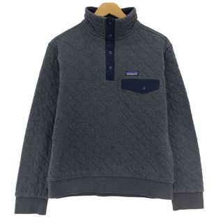 パタゴニア(patagonia)の古着 18年製 パタゴニア Patagonia ORGANIC COTTON オーガニックコットンキルトスナップT 25371FA18 スウェットシャツ トレーナー メンズS /eaa406830(スウェット)