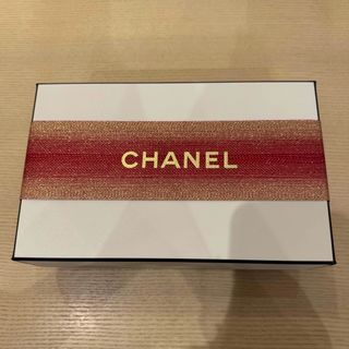 シャネル(CHANEL)の美品CHANEL 2023年クリスマスコフレ　空箱セット　ゴールド(ショップ袋)