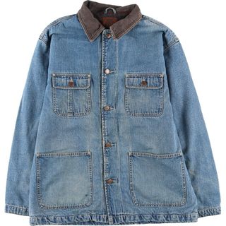 GAP - 古着 90年代~ ギャップ GAP BLUE JEANS デニムカバーオール メンズXL ヴィンテージ /eaa409819