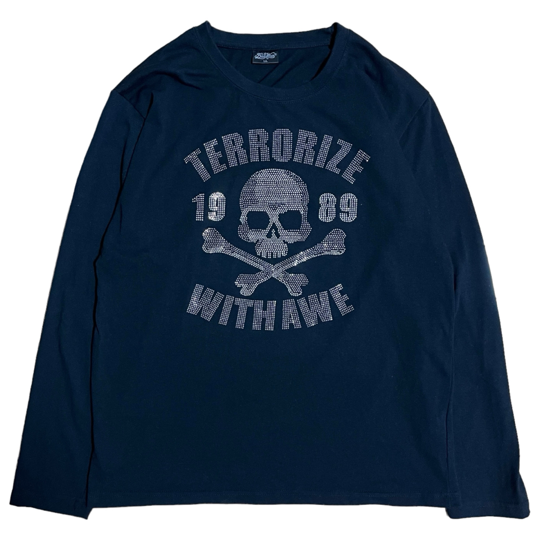 Archive(アーカイブ)の00’s archive long sleeve ドクロ パンク グランジY2K メンズのトップス(Tシャツ/カットソー(七分/長袖))の商品写真