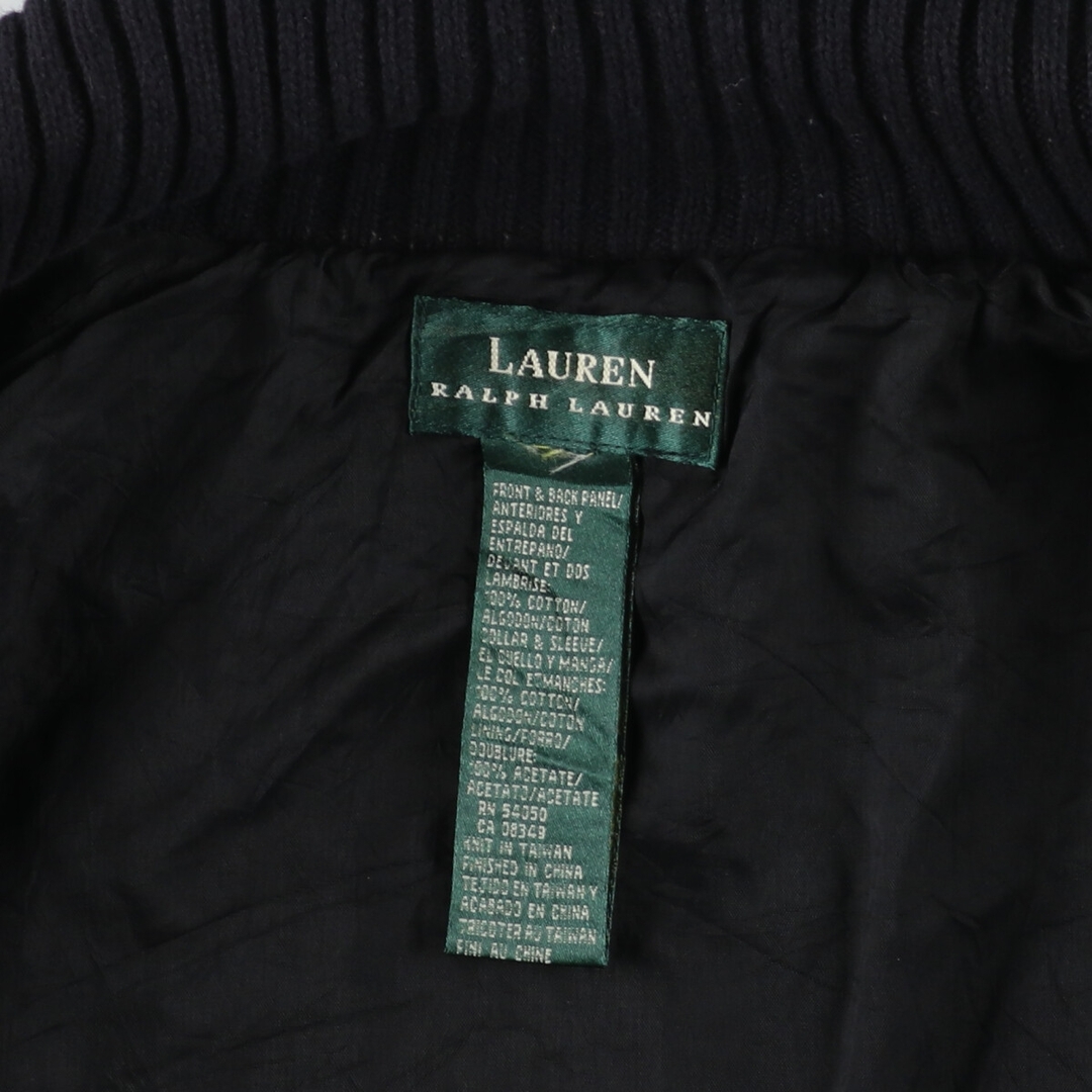 Ralph Lauren(ラルフローレン)の古着 ラルフローレン Ralph Lauren LAUREN ローレン ニット切替 コーデュロイジャケット レディースL /eaa398795 レディースのジャケット/アウター(Gジャン/デニムジャケット)の商品写真