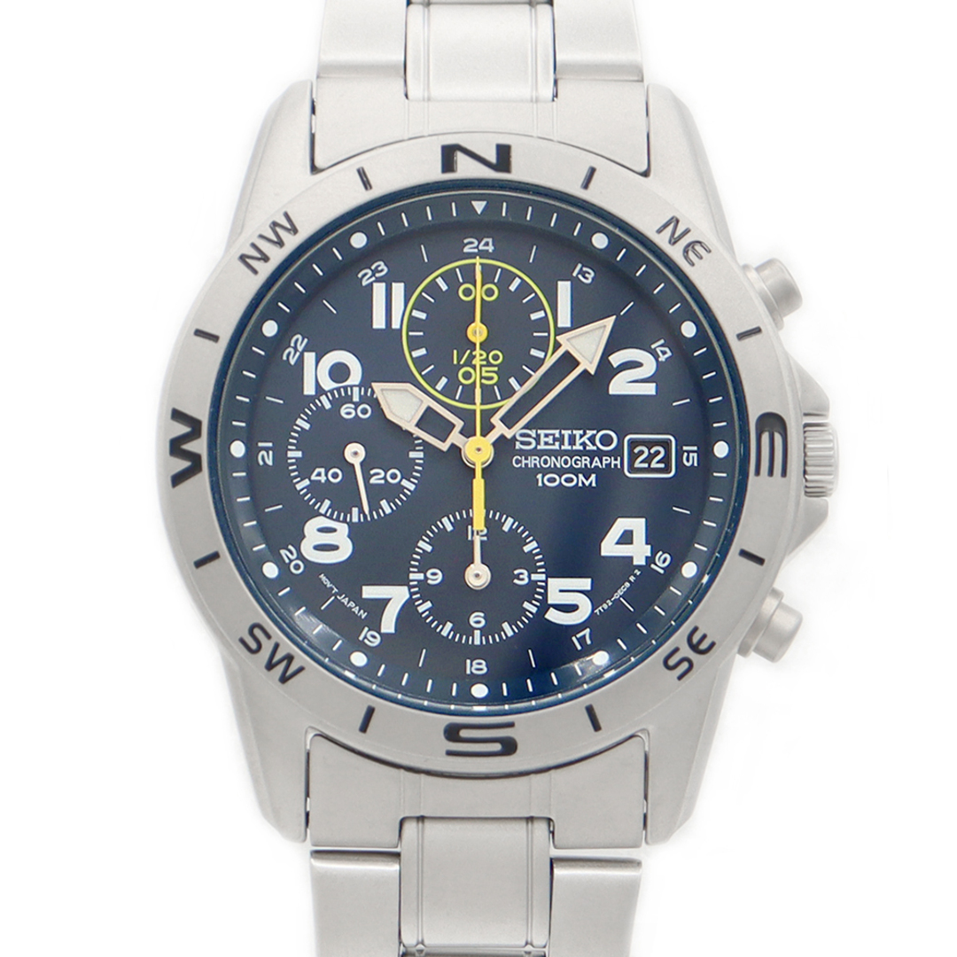 SEIKO - 電池交換済 SEIKO セイコー クロノグラフ 7T92-0DX0 SEIKO - 電池交換済 SEIKO セイコー クロノグラフ 7T92-0DX0