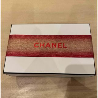 シャネル(CHANEL)の美品CHANEL 2023年クリスマスコフレ　空箱セット　レッド(ショップ袋)