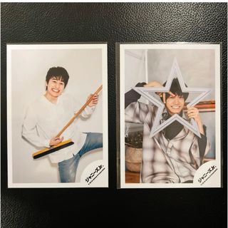 ジャニーズジュニア(ジャニーズJr.)のAぇ!group  小島健／佐野晶哉　公式写真　セルフィー　2枚(アイドルグッズ)