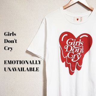 ガールズドントクライ(Girls Don't Cry)の【入手困難】ガールズドントクライ EU コラボ Tシャツ デカロゴ  メンズ(Tシャツ/カットソー(半袖/袖なし))