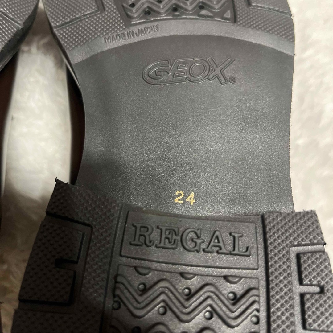 REGAL(リーガル)のREGAL 茶 革靴 ドレスシューズ ブラウン ビジネスシューズ レザー　24 メンズの靴/シューズ(ドレス/ビジネス)の商品写真
