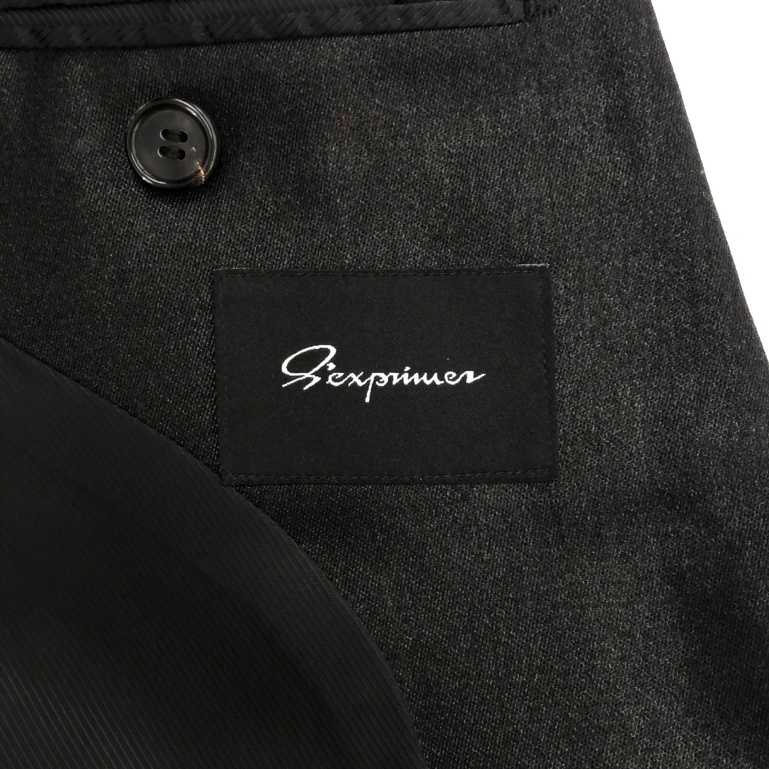 S'exprimer(セクスプリメ)のセクスプリメ ラメ加工ロングテーラードジャケット 44サイズ メンズのジャケット/アウター(テーラードジャケット)の商品写真