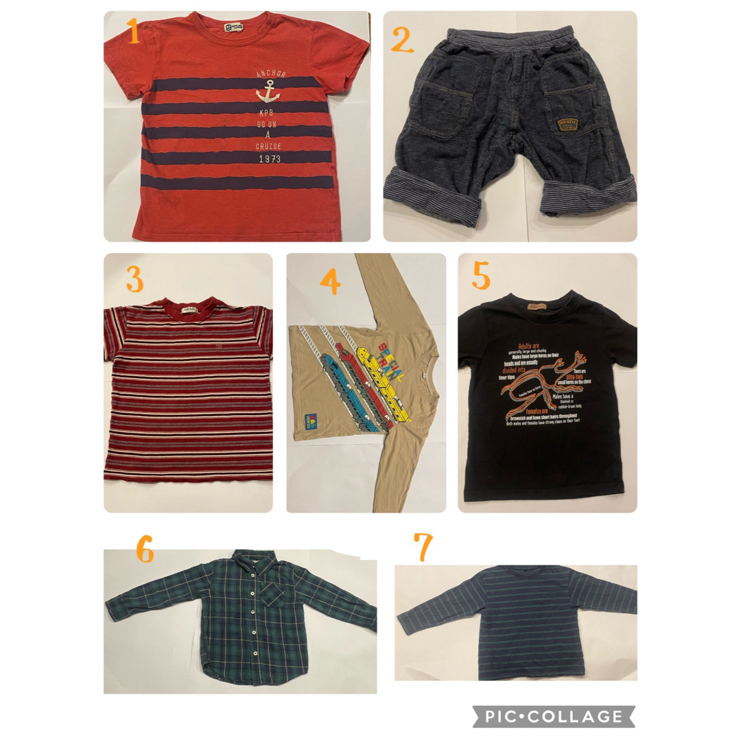 KP BOY(ケーピーボーイ)の120〜130 KP BOY、UNIQLO その他 キッズ/ベビー/マタニティのキッズ服男の子用(90cm~)(Tシャツ/カットソー)の商品写真