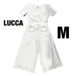 LUCCA COUTURE ルッカクチュール オールインワン サロペット M(サロペット/オーバーオール)