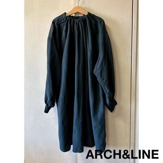 アーチアンドライン(ARCH & LINE)のARCH&LINE/アーチアンドライン　ネックシャーリングワンピース(ワンピース)