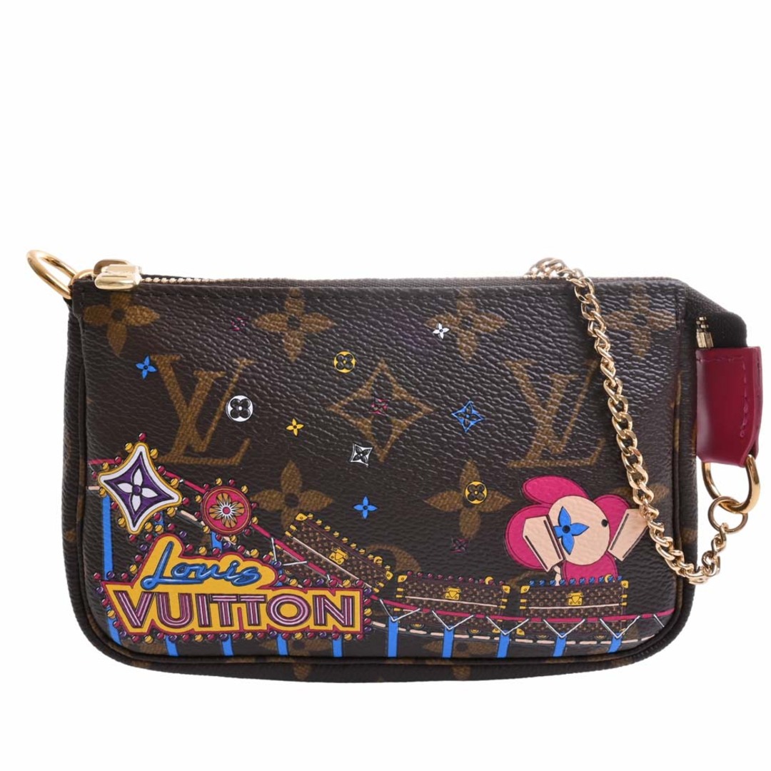 LOUIS VUITTON ルイヴィトン モノグラム ヴィヴィエンヌ ホリデー ミニポシェット アクセソワール ポーチ M69752 ブラウン byレディース