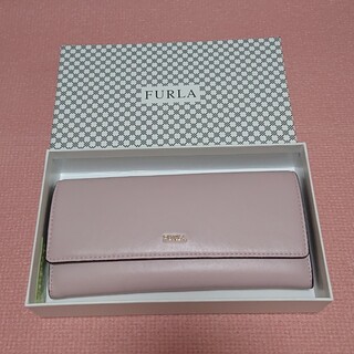 フルラ(Furla)の薄型 長財布 さくら色 ピンク 本革 スムース フルラ(財布)