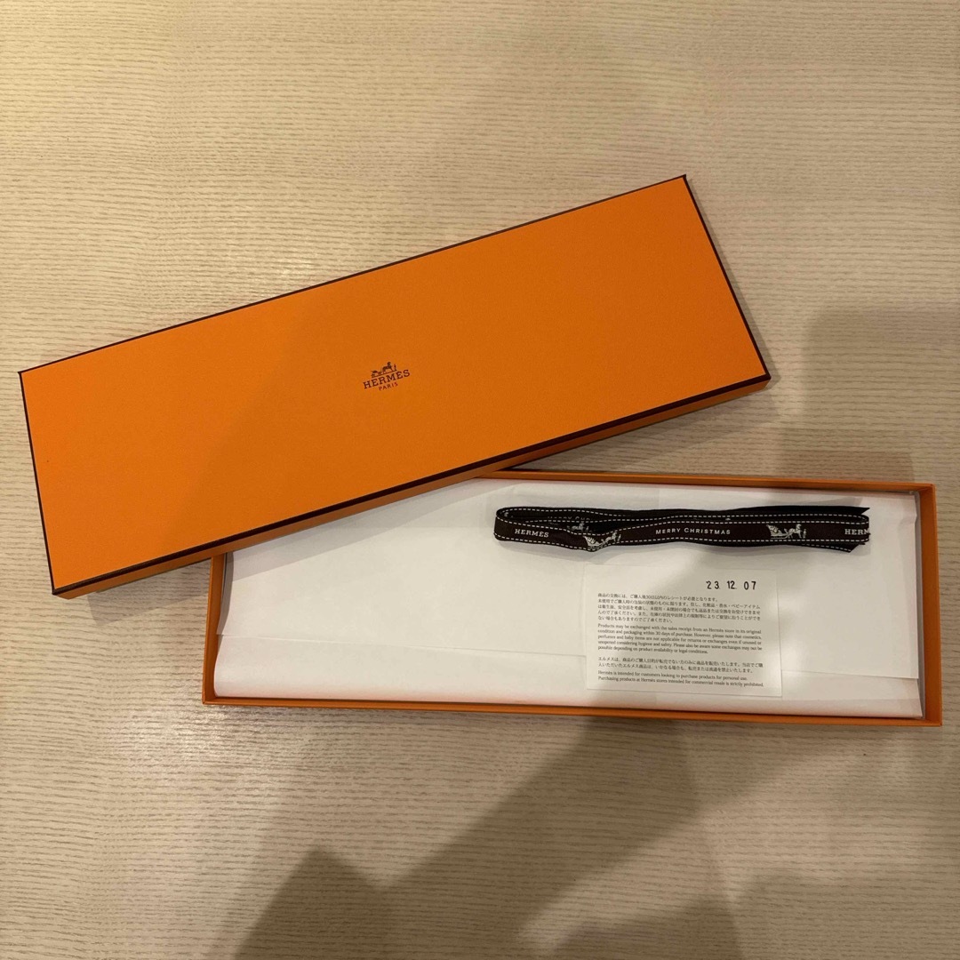 Hermes - 美品HERMES ネクタイ 限定 空箱セットの通販 by べてぃ